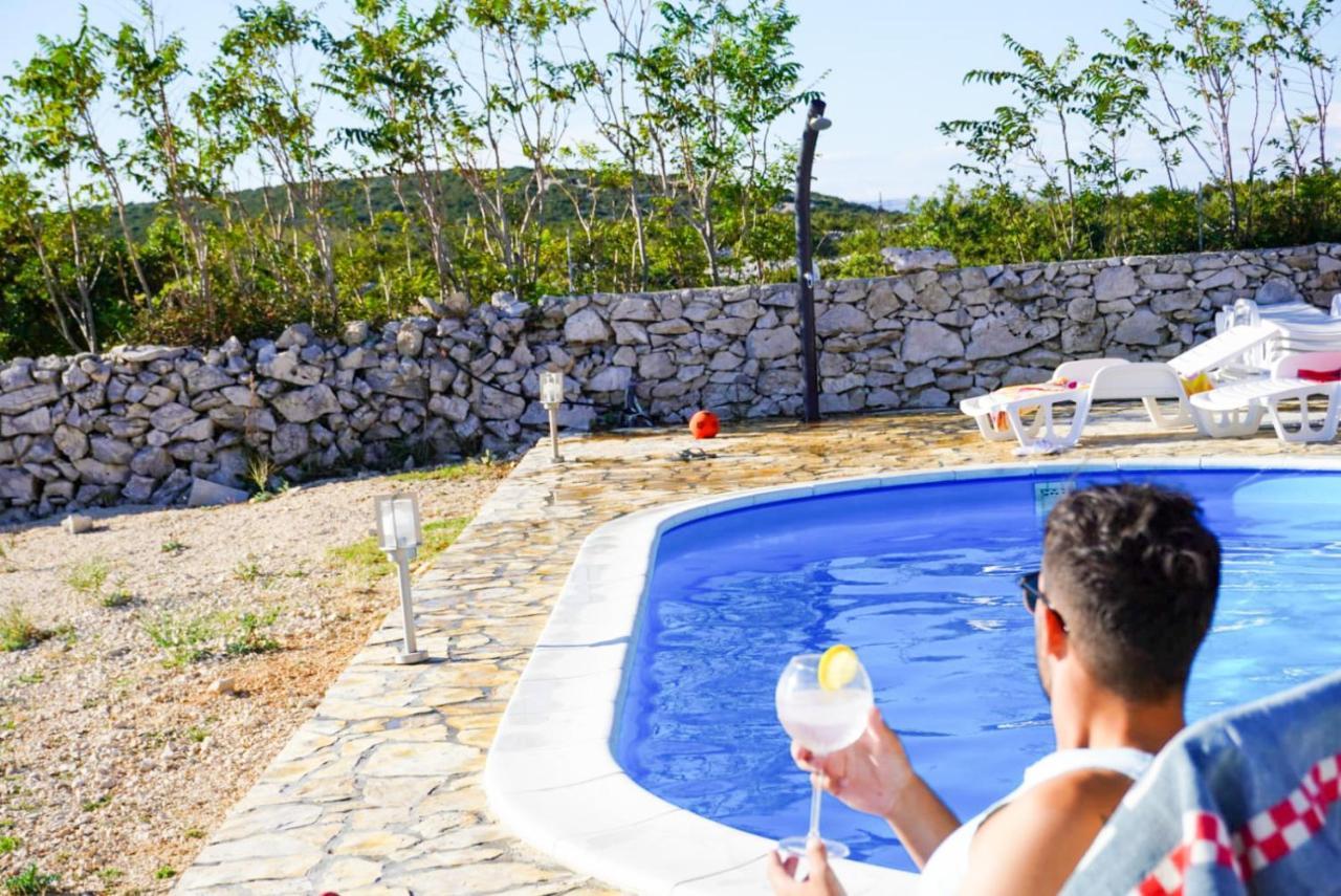Beautiful Secluded Area Near Novalja Vacation House With Pool And Sea View Villa Lara Zewnętrze zdjęcie