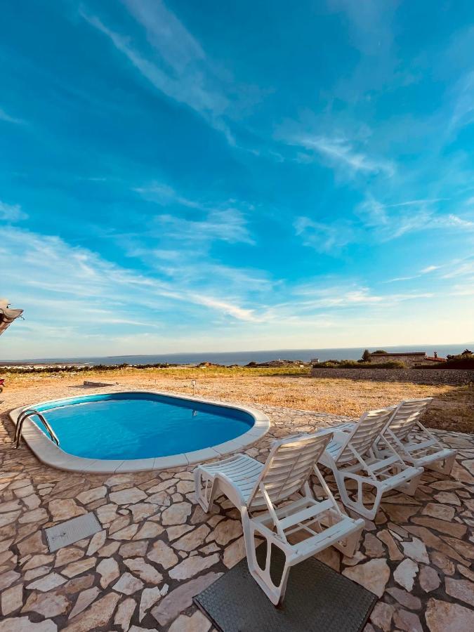 Beautiful Secluded Area Near Novalja Vacation House With Pool And Sea View Villa Lara Zewnętrze zdjęcie